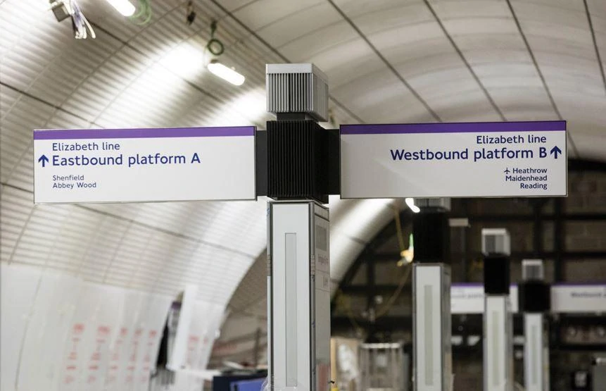 See how FUTURE Designs lit up the Elizabeth Line