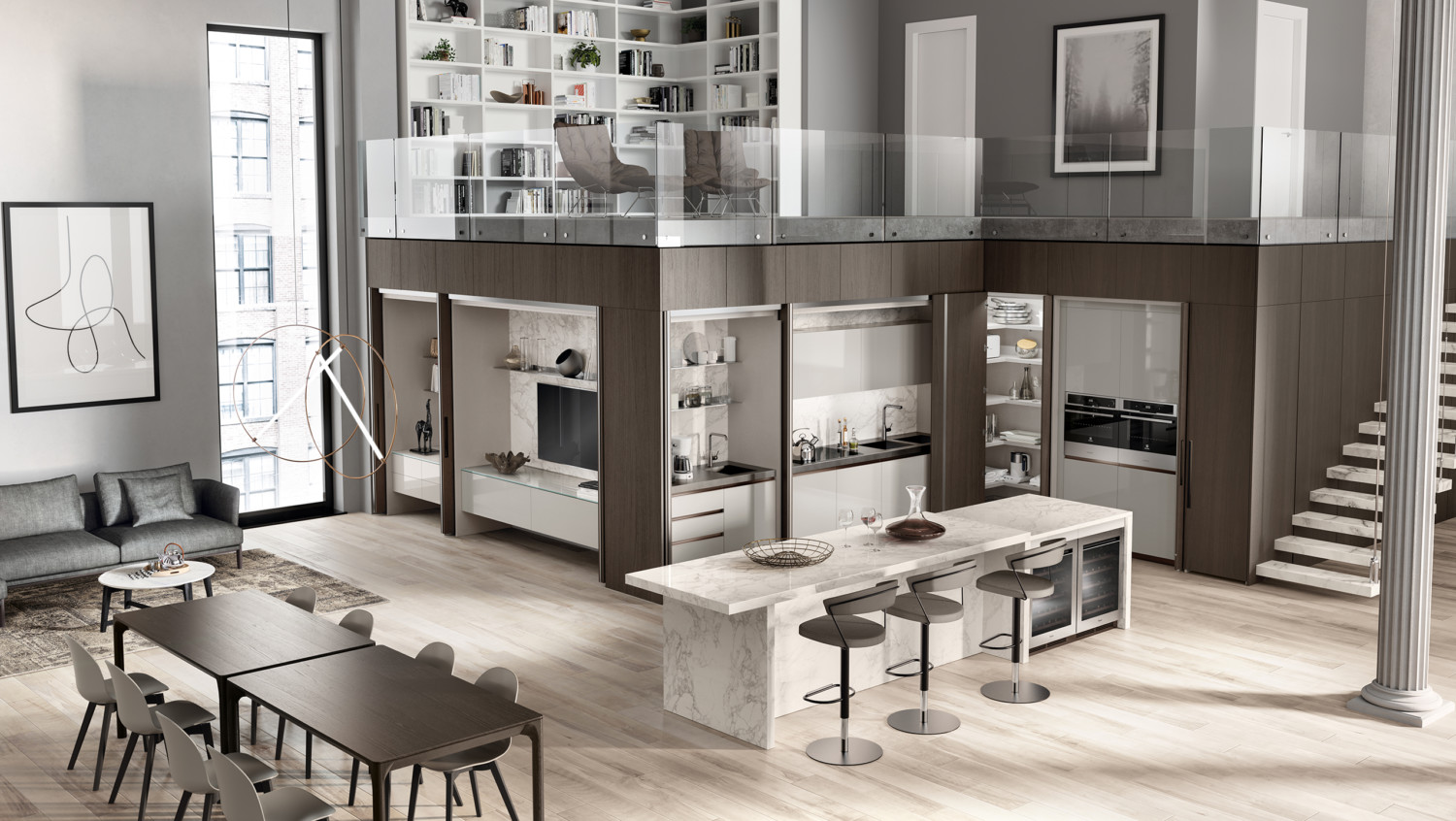 BoxLife for Scavolini designed by Rainlight has been honoured at the 2020 NYCxDESIGN Awards