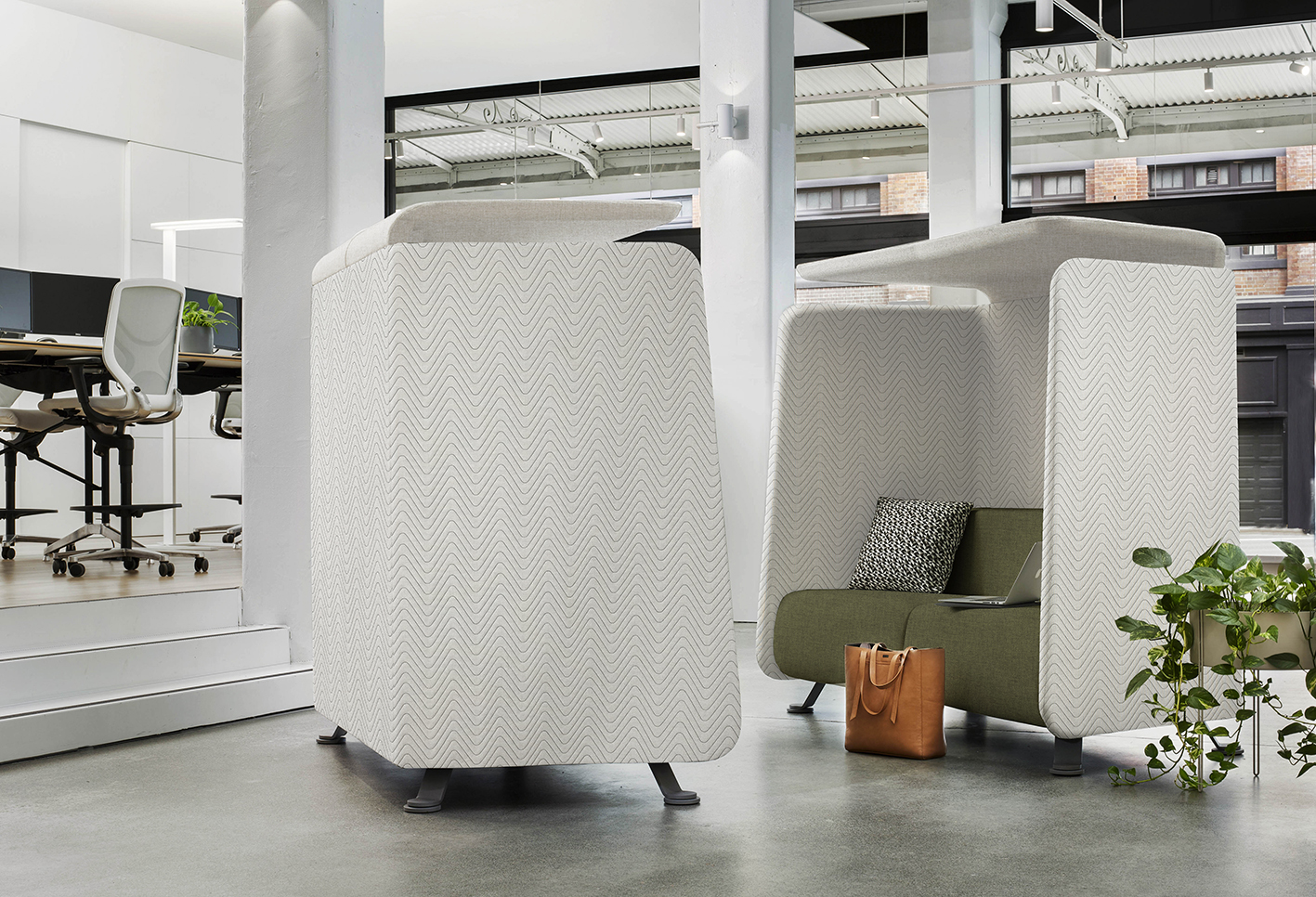 Wave Hello to the New Upholstery Collections from Woven Image