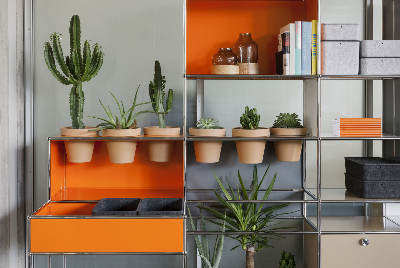 Living Furniture – USM Introduce a new world of plants to its iconic furniture