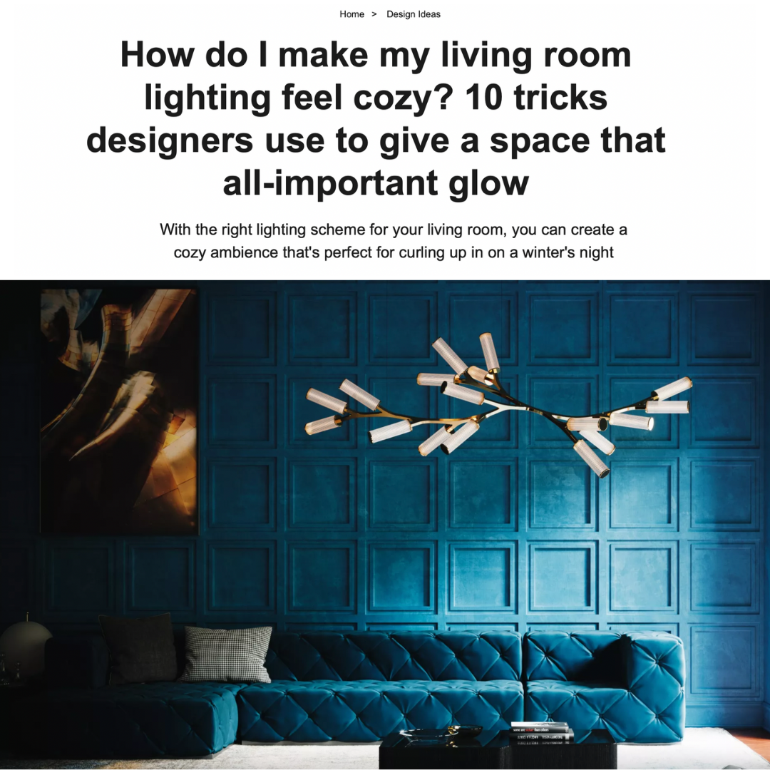How do I make my living room lighting feel cozy? – Hudson Valley Lighting Group in Livingetc