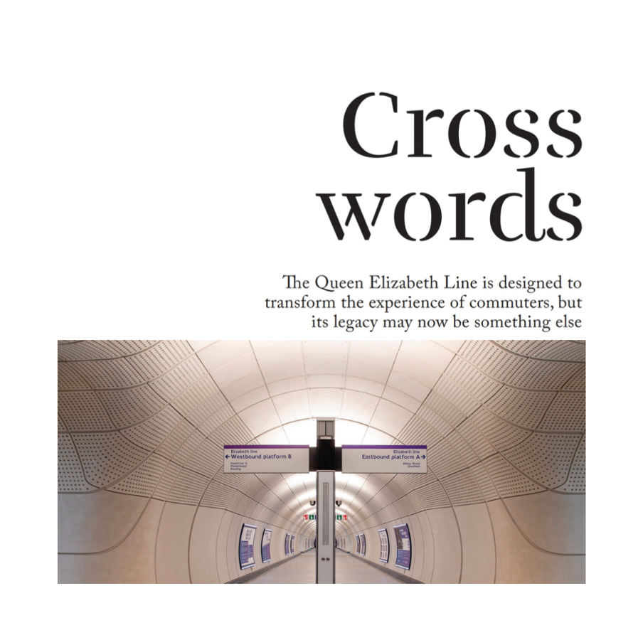 FUTURE Designs ‘Game changer’ lighting solutions for the Elizabeth line – Features in IN Magazine.