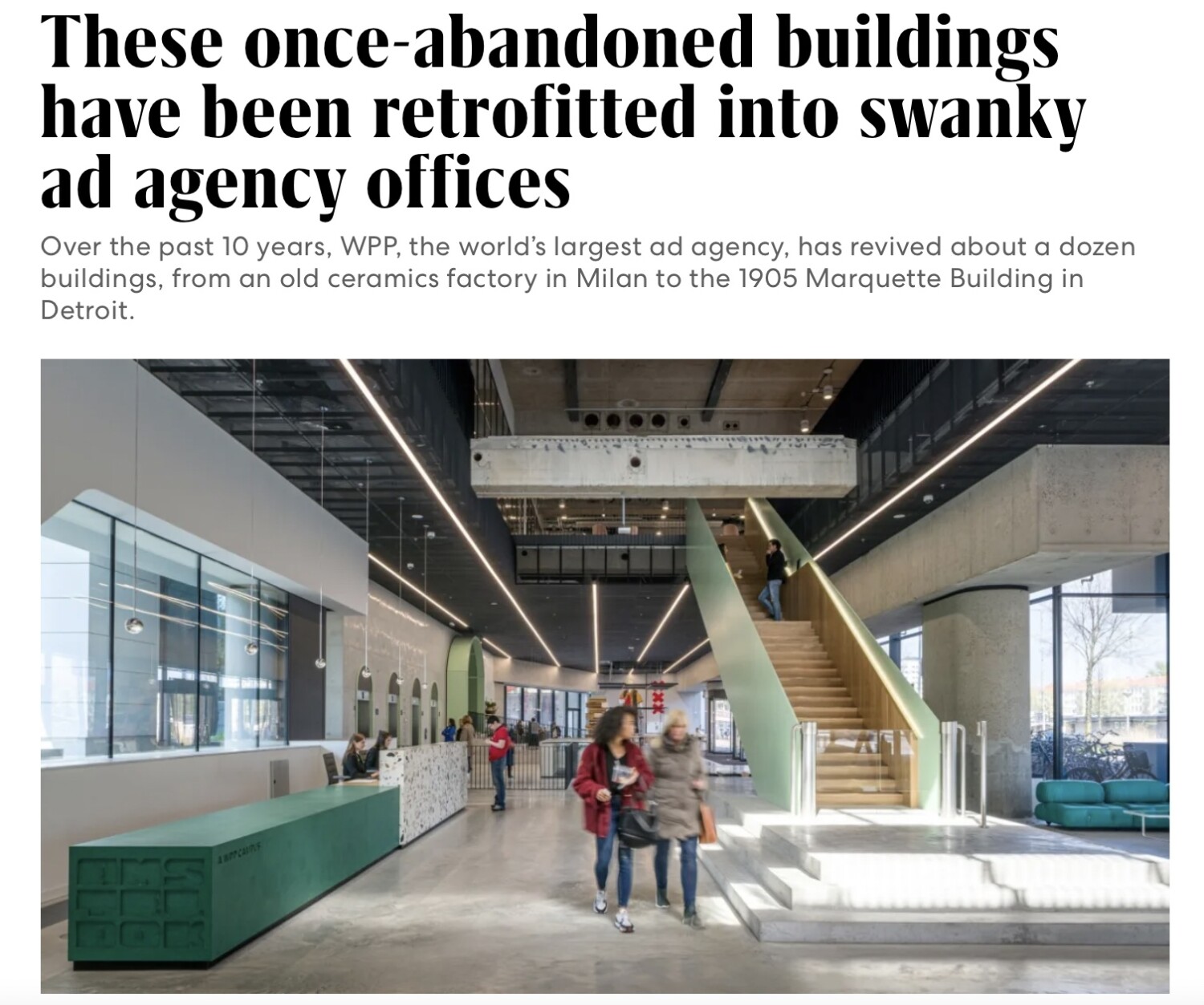 BDG architecture + design feature in FastCompany