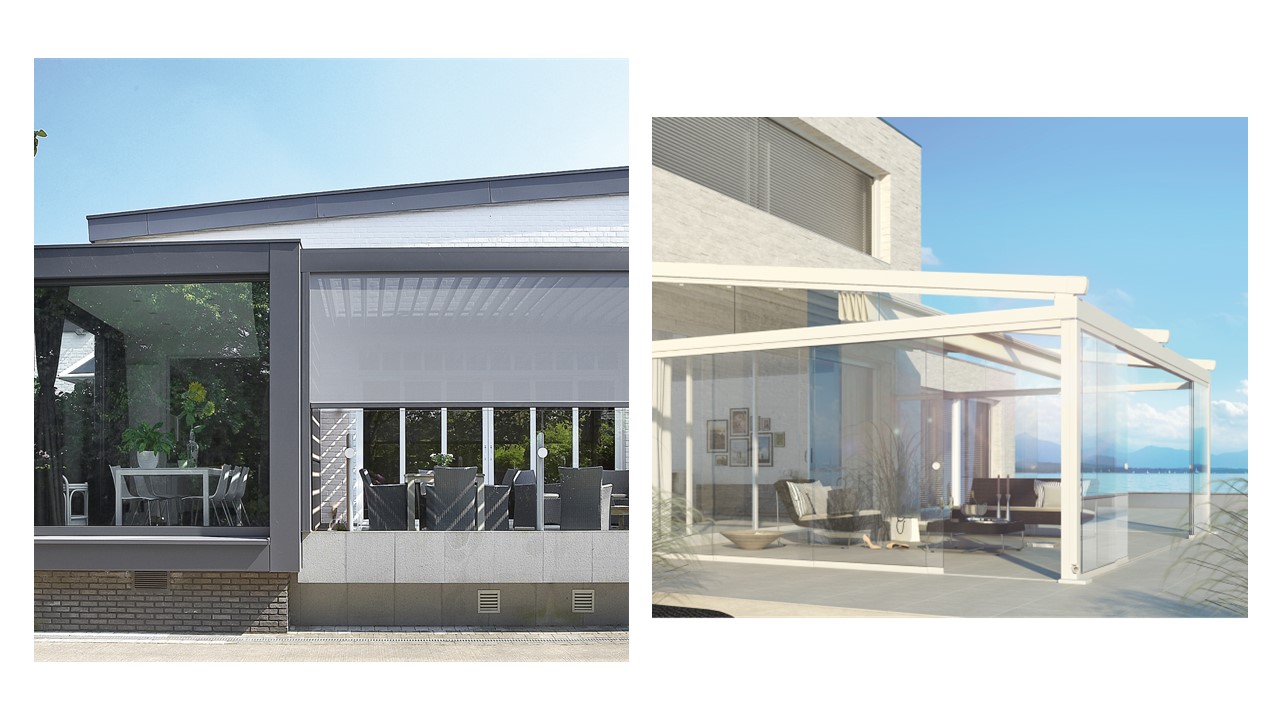 People in Glass Houses Create an endless summer by extending your home with a stunning glass room from Roché