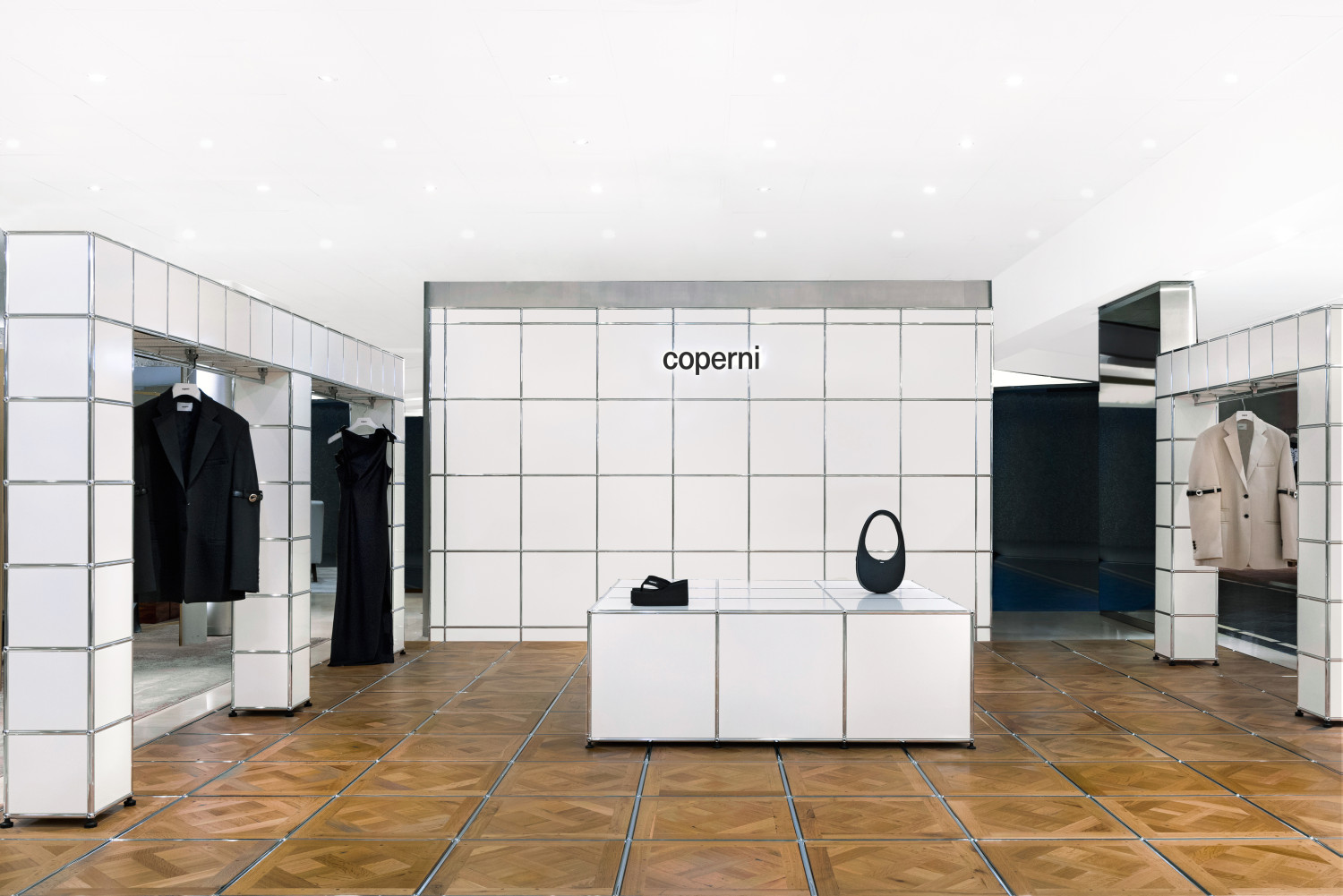 USM and Coperni Continue Global Partnership with a New Installation in Harvey Nichols