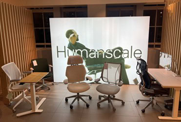 Humanscale Launches Branded Space at John Lewis Oxford Circus - Informare