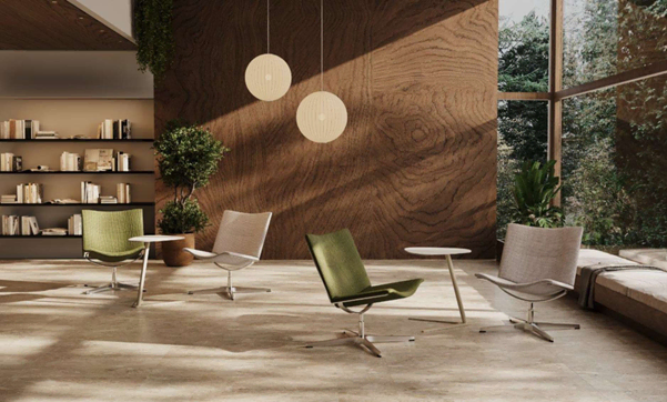 Nowy Styl unveils comprehensive workplace ecosystem this Clerkenwell Design Week including ergonomic seating, pods and shelving solutions complemented by immersive daily activations