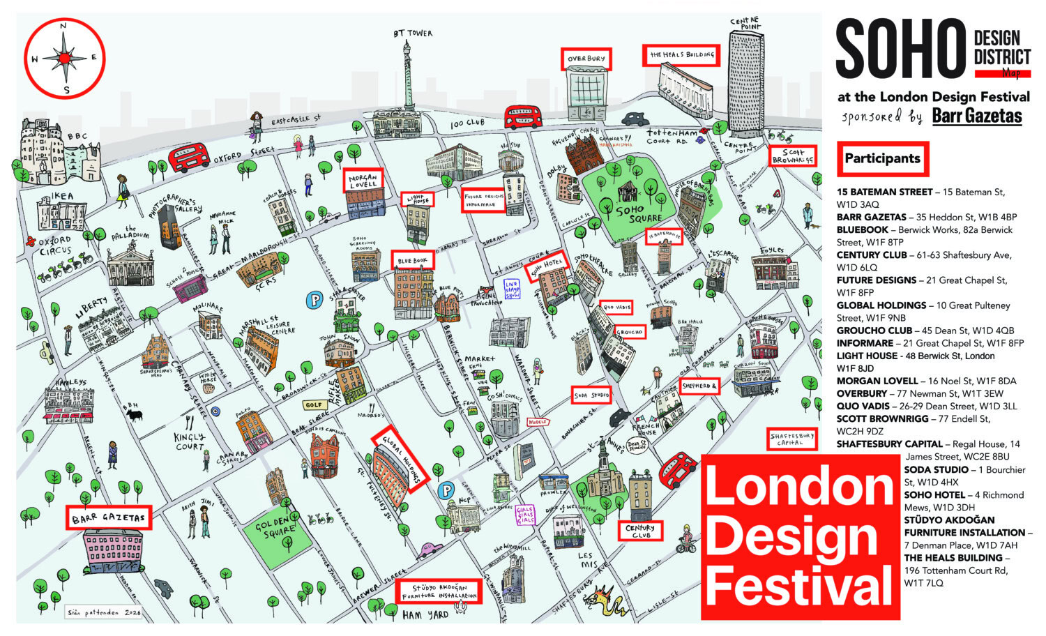 Soho’s Inaugural year as a Standalone District brings Design back to the West End for London Design Festival 2026